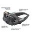Shimano SPD-SL 105 Pedal, PD-R7000