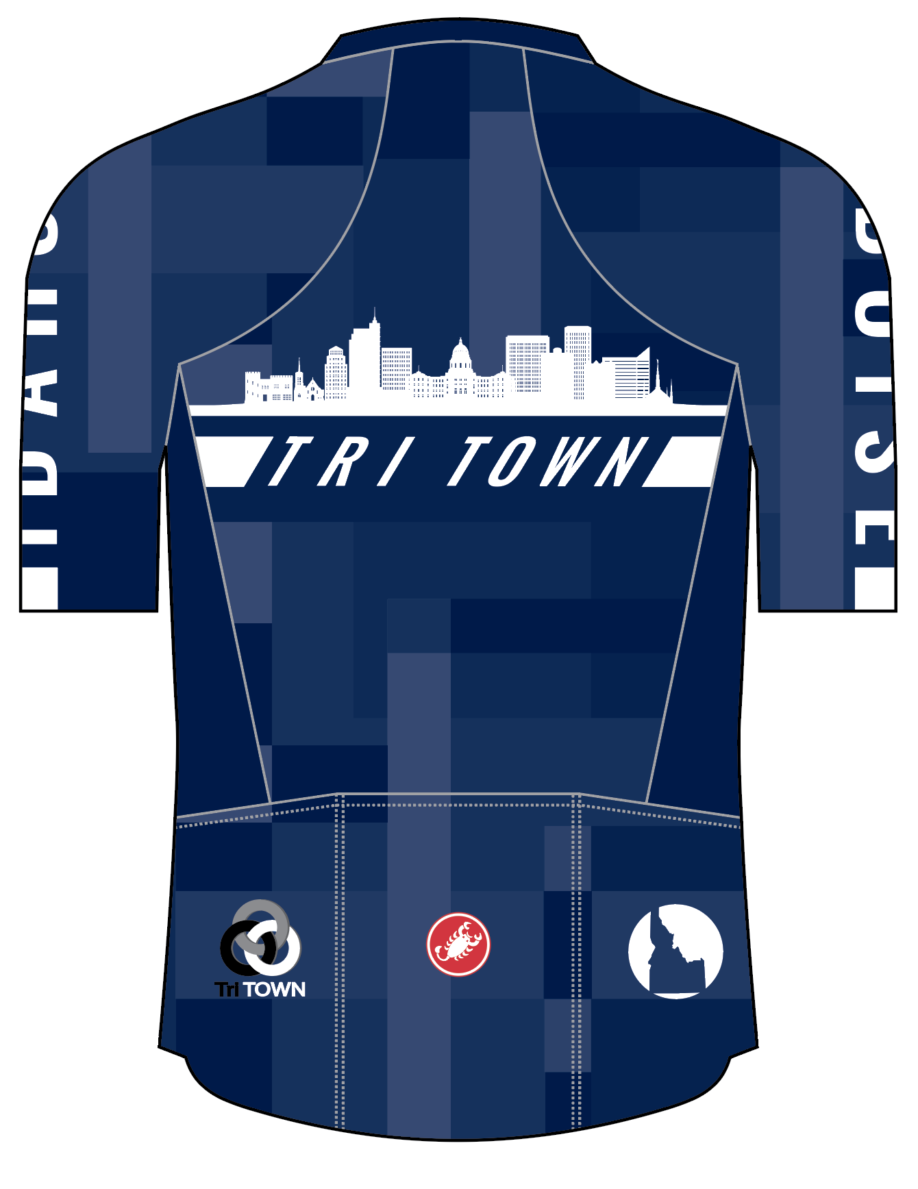 Tri Town 2023 Tri Town M's Cycling Jersey