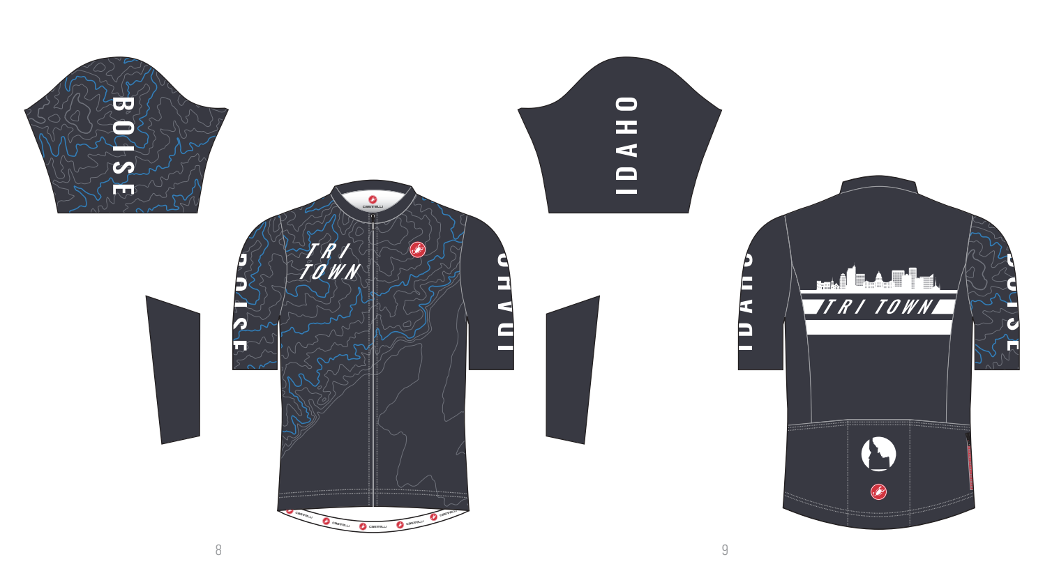 Tri Town 2025 Tri Town M's Cycling Jersey