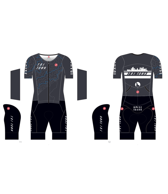 2025 Tri Town SS Tri Suit