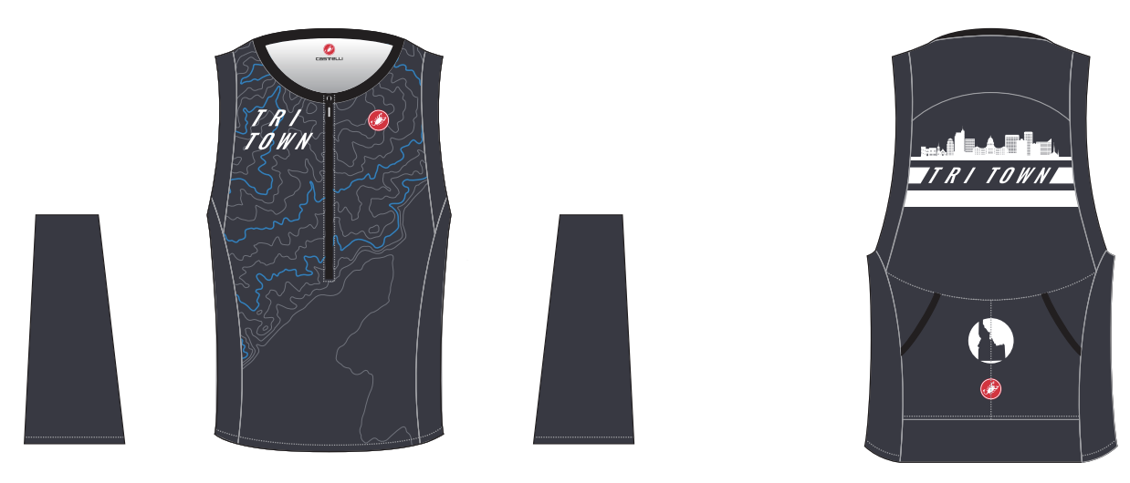 Tri Town 2025 Tri Town M's Sleeveless Tri Top