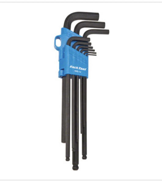 Park Tool HXS-1.2 Professional L-Shaped Hex Set