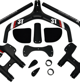 Cervelo Cycles Cervelo P5 Six 3T Aduro  Aerobar & Basebar Complete Kit, Matte Black
