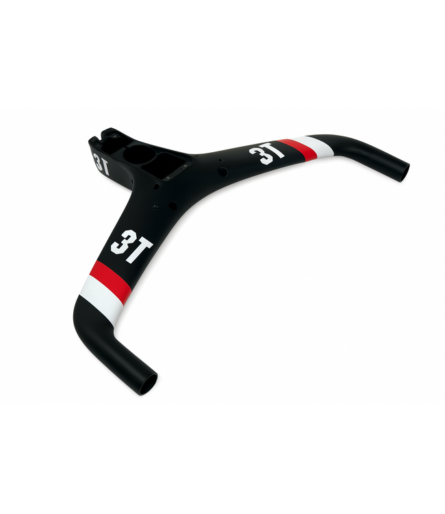 Cervelo P5-Six 3T Aduro  Basebar, Gloss Black, 38cm