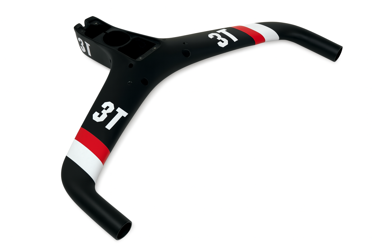 Cervelo Cervelo P5-Six 3T Aduro  Basebar, Gloss Black, 38cm
