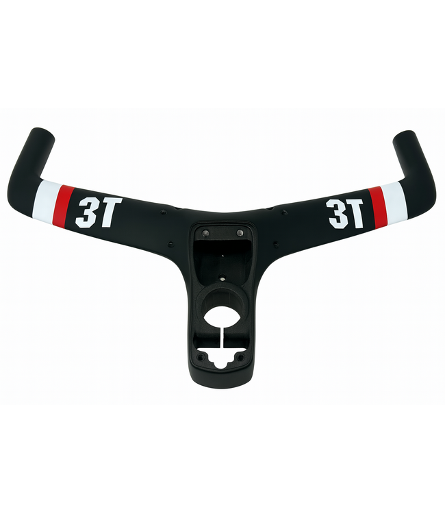 Cervelo P5-Six 3T Aduro  Basebar, Gloss Black, 38cm