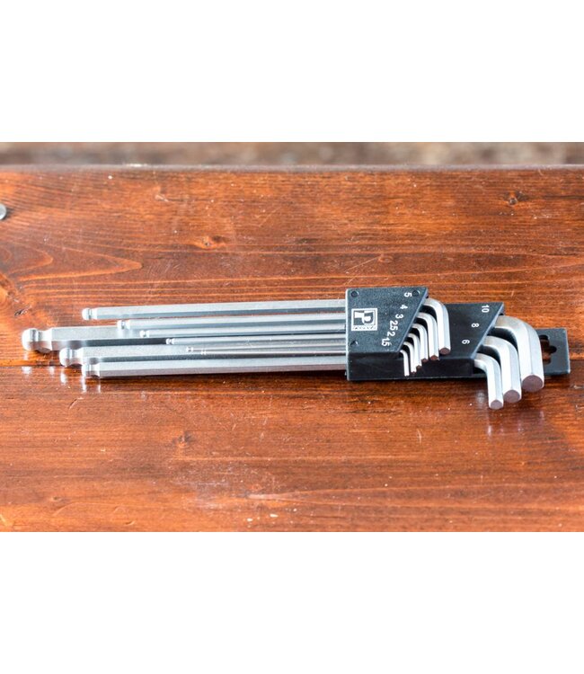 Pedro's Pedro's L Hex Wrench Set 9-Piece Metric Hex Wrench Set With Holder