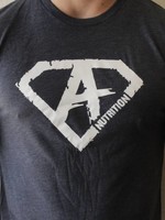 Athletes Nutrition AN: Shirt Navy/White Small