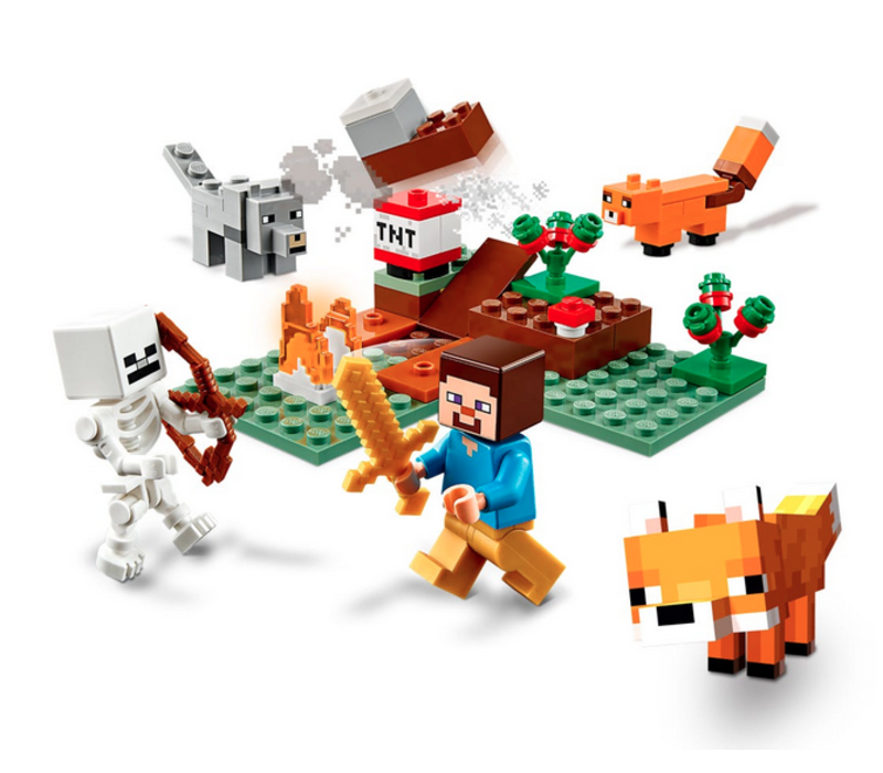Lego minecraft aventure dans la taiga Clearance