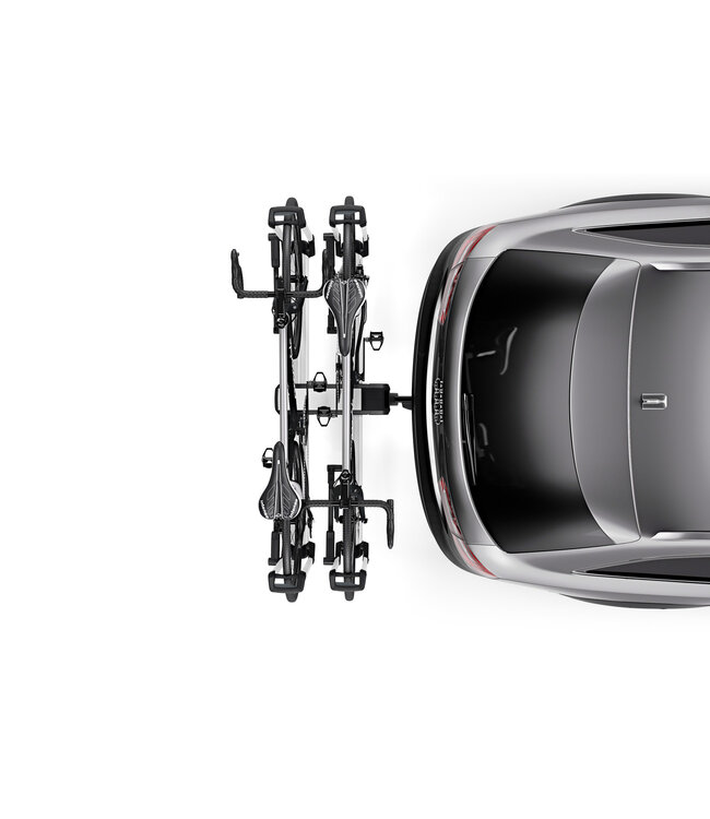 Thule Helium Platform 2-Bike, 1-1/4", 2" Receiver, Silver