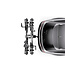 Thule Helium Platform 2-Bike, 1-1/4", 2" Receiver, Silver