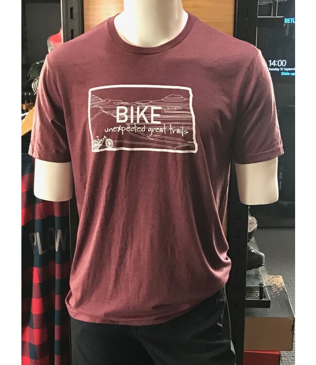 Headwaters Studio 701 Cycle and Sport ND State Outline Tee