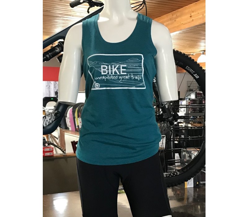 701 Cycle and Sport ND Outline Ladies Tank