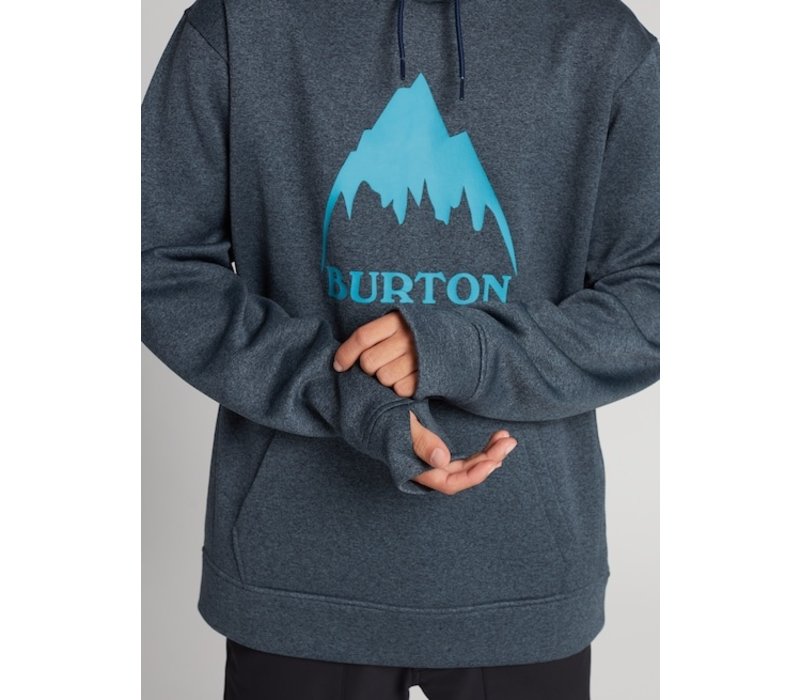 burton men's oak pullover hoodie