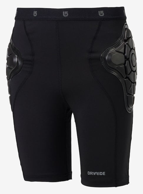 Burton Kids' Total Impact Short, Protected by G-Form™ True Black