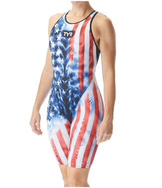 TYR Women's Venzo™ Genesis USA Open Back