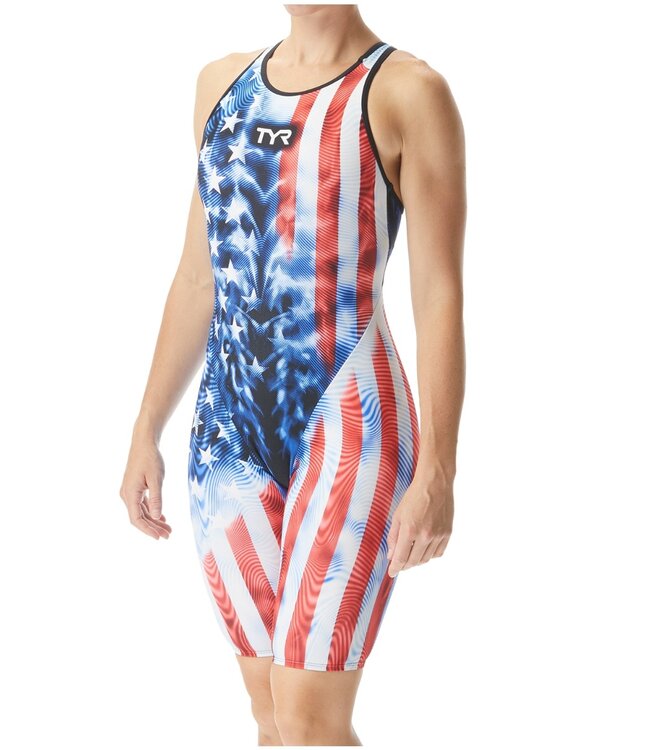 TYR Women's Venzo™ Genesis USA Open Back