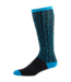 45NRTH Lumi Midweight Knee High Wool Sock - 11", Blue, Large