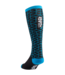 45NRTH Lumi Midweight Knee High Wool Sock - 11", Blue, Large