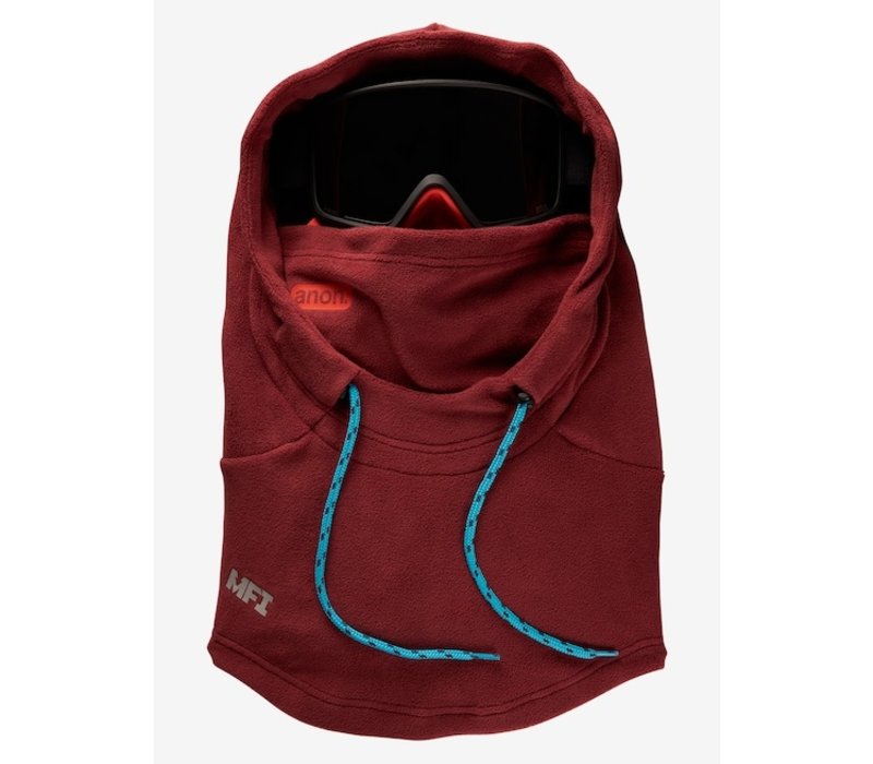 日本限定 Fleece MFI Standard Men's Anon Helmet Size One Maroon, Hood, バイオリン Anon Anon Men's MFI® Fleece Helmet Hood