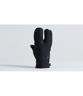 Specialized Element Deep Winter Lobster Gloves Black 701 Cycle and Sport