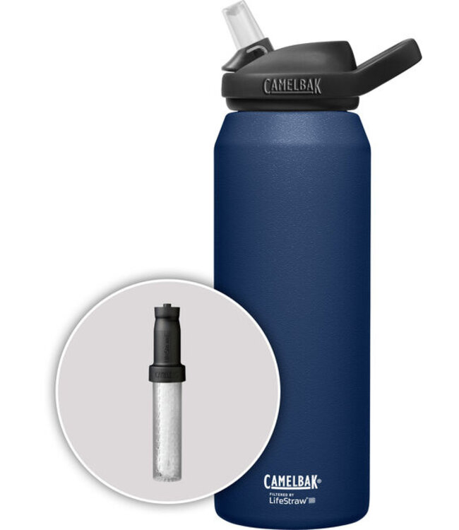 CamelBak eddy+ 32oz SST Vacuum Insulated, filtered by LifeStraw
