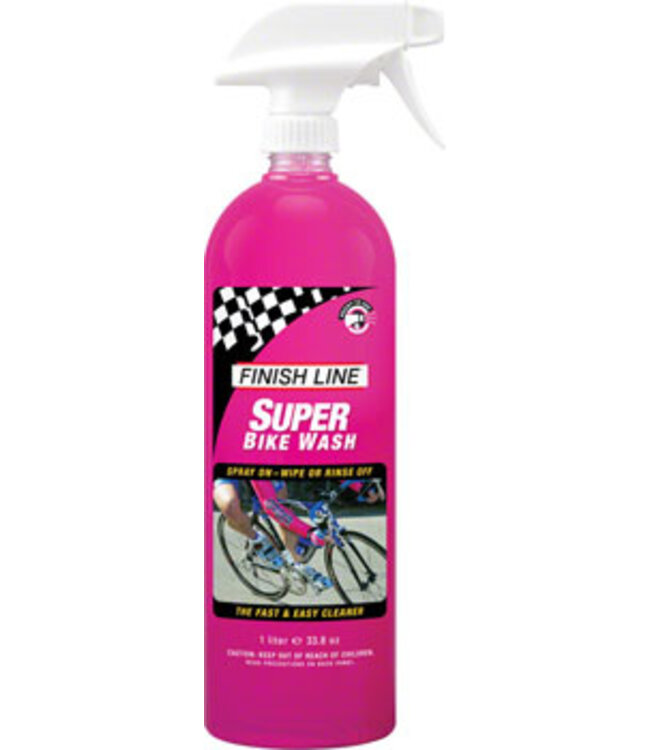 Finish Line Finish Line Super Bike Wash Cleaner, 34 oz Hand Spray Bottle