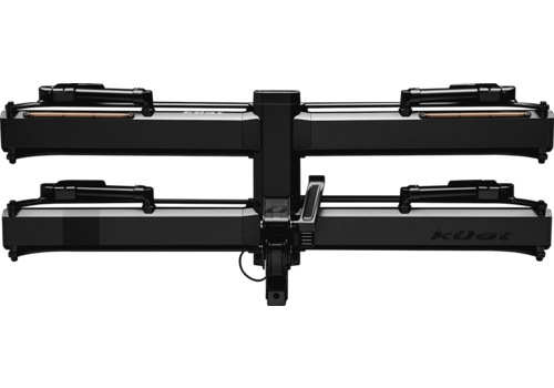 Kuat Kuat Piston Pro X 2" LED Dual Ratchet Platform Rack w/ Kashima - 2 Bike - Galaxy Gray