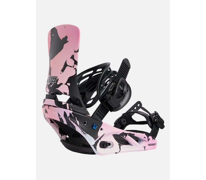 Burton Women's Lexa Re:Flex Snowboard Bindings Pink/Black - M