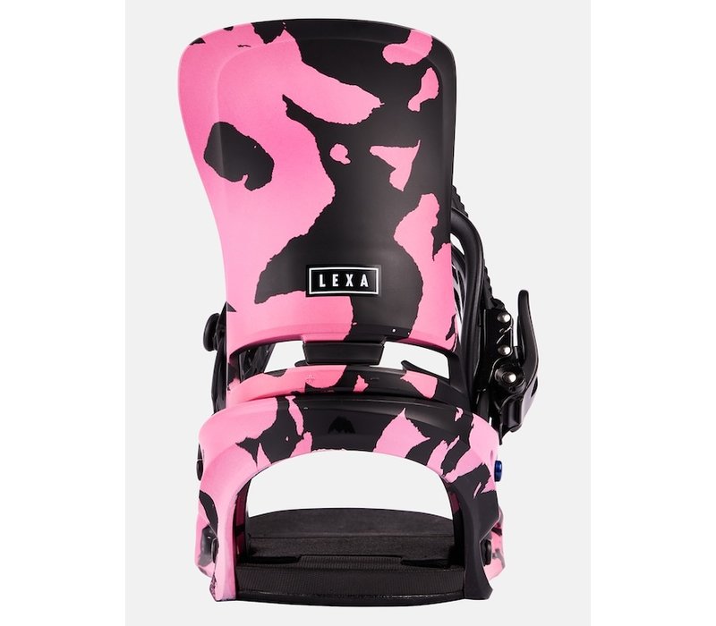 Burton Women's Lexa Re:Flex Snowboard Bindings Pink/Black - M