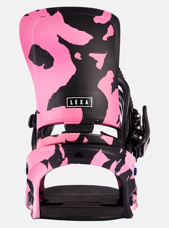 preambule Blind Warmte Burton Women's Lexa Re:Flex Snowboard Bindings Pink/Black - M - 701 Cycle  and Sport
