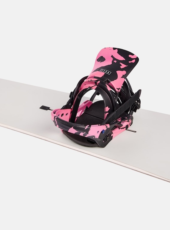 Burton Women's Lexa Re:Flex Snowboard Bindings Pink/Black - M