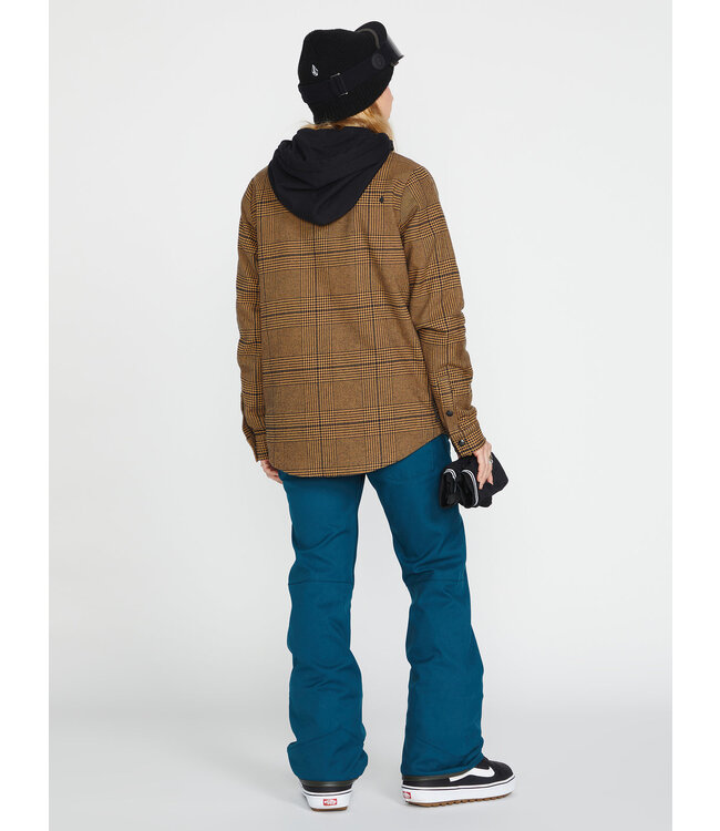 Volcom Women's Hooded Flannel