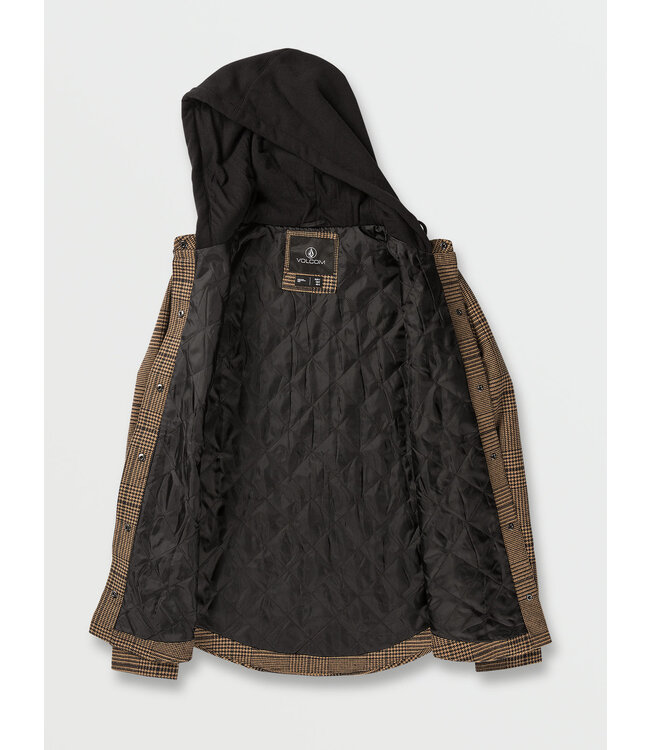 Volcom Women's Hooded Flannel