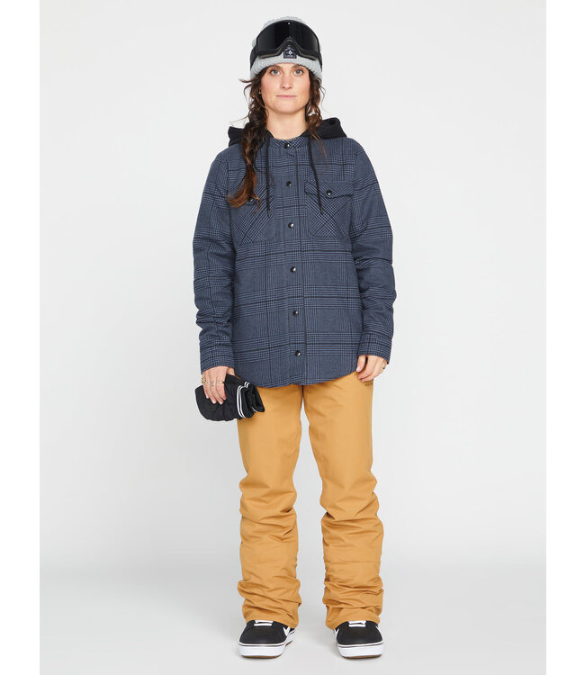 Volcom Women's Hooded Flannel