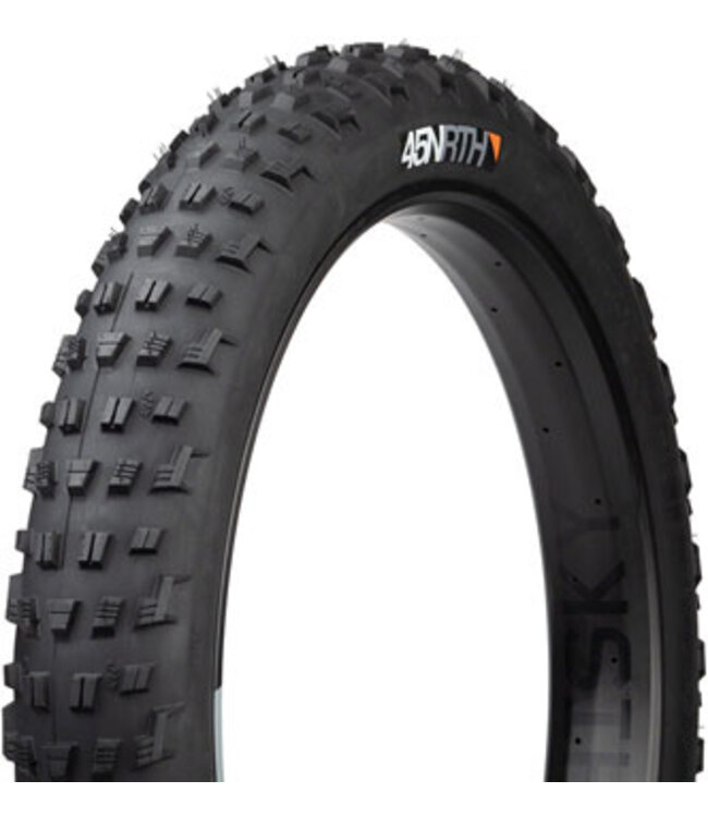 45NRTH Vanhelga Tire - 26 x 4.2, Tubeless, Folding, Black, 120tpi