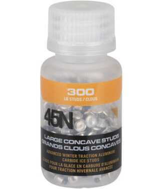 45NRTH Large Concave Carbide Aluminum Studs