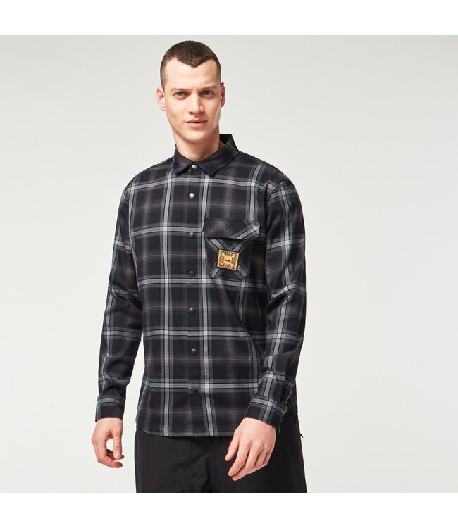 Oakley Tc Skull Flannel Shirt