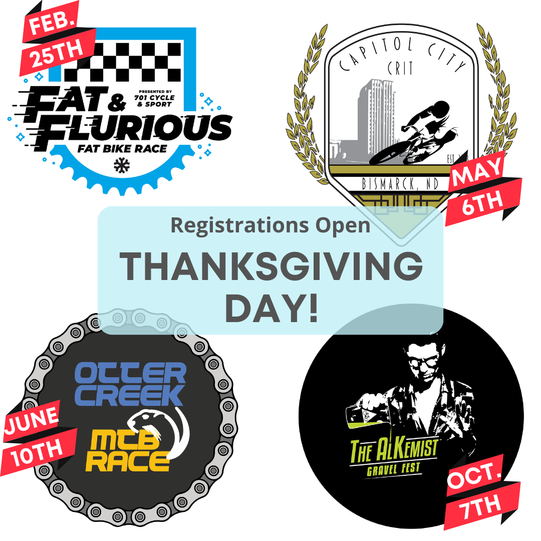 2023 Event Registrations Open Thanksgiving Day!