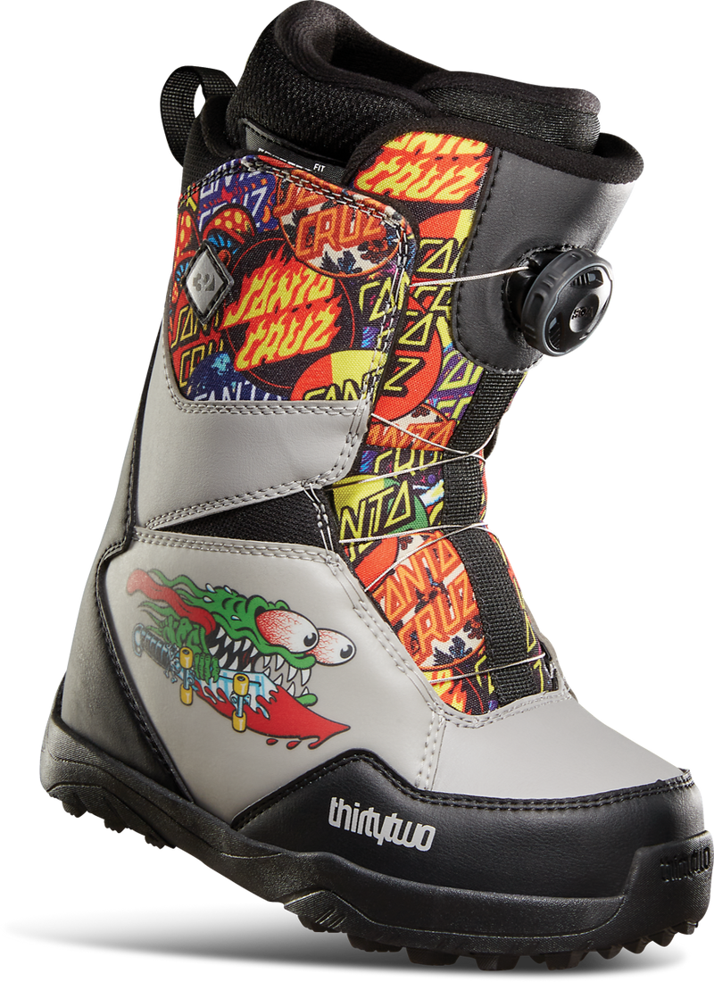 SANTA CRUZ スノーボード (ブーツ付き) thirtytwo Youth Lashed BOA Santa Cruz - 701 Cycle and Sport