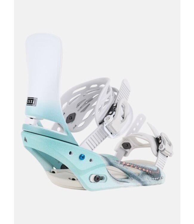 Burton Women's Lexa Re:Flex Snowboard Bindings White/Graphic L