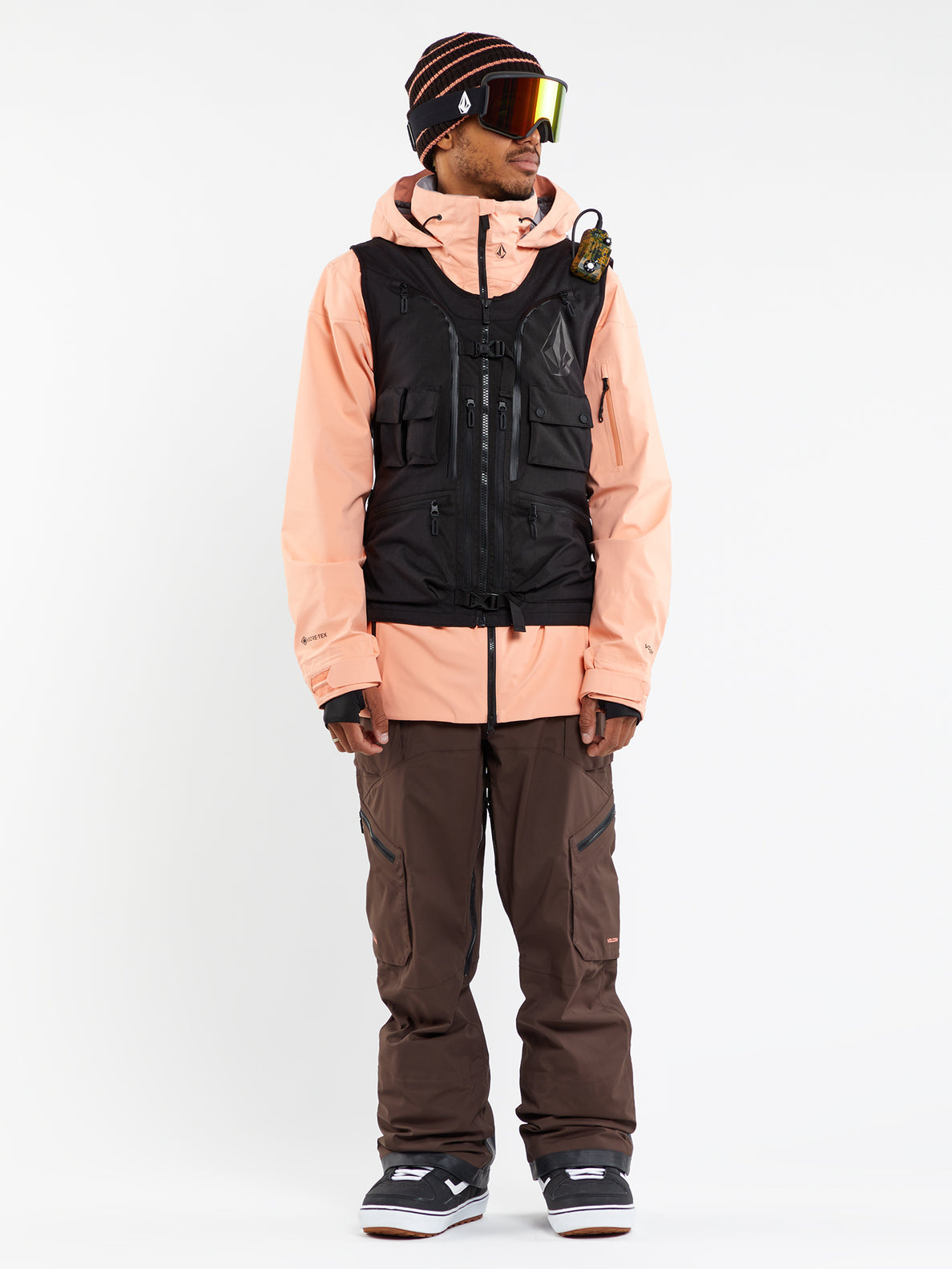 【新品未使用】VOLCOM IGUCHI SLACK VEST Mサイズ Volcom Mens Iguchi Slack Snowboard Vest at Amazon Men's