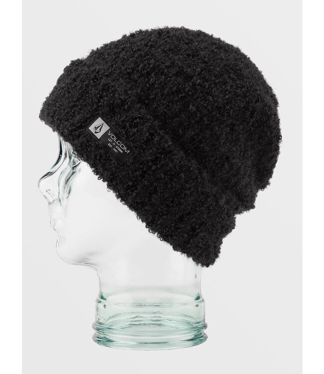 Volcom Women's Stone Teddy Beanie Blk