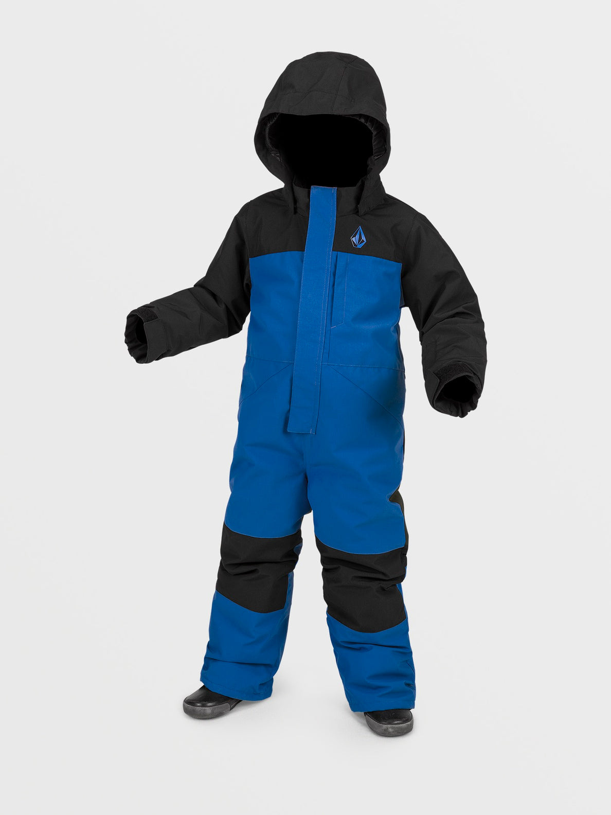 23-24 新品 正規 KIDS VOLCOM TODDLER ONESIE EBL 8 歳 II0452400 ボルコム キッズ 子供 スノーボード ウェア ワンピース つなぎ ブルー volcom-kids-toddler-onesie.jpg