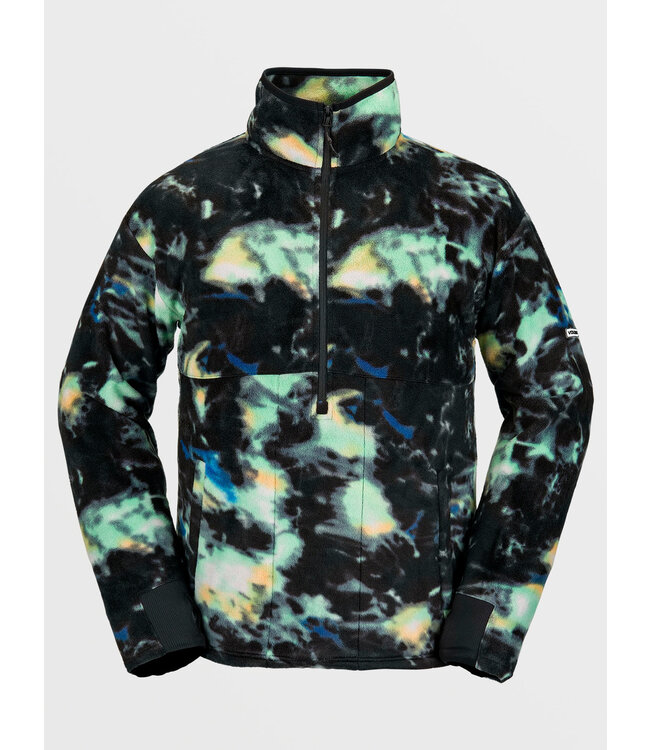 Volcom Men's Polar Fleece Mock 1/2 Zip Pullover