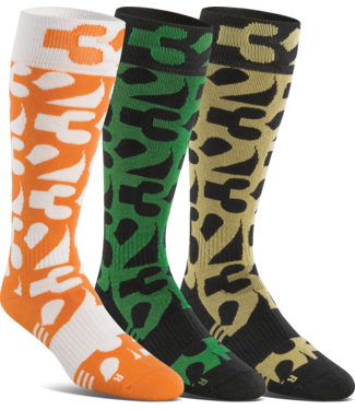 thirtytwo thirtytwo Men's Cut Out 3-Pack Sock Assorted