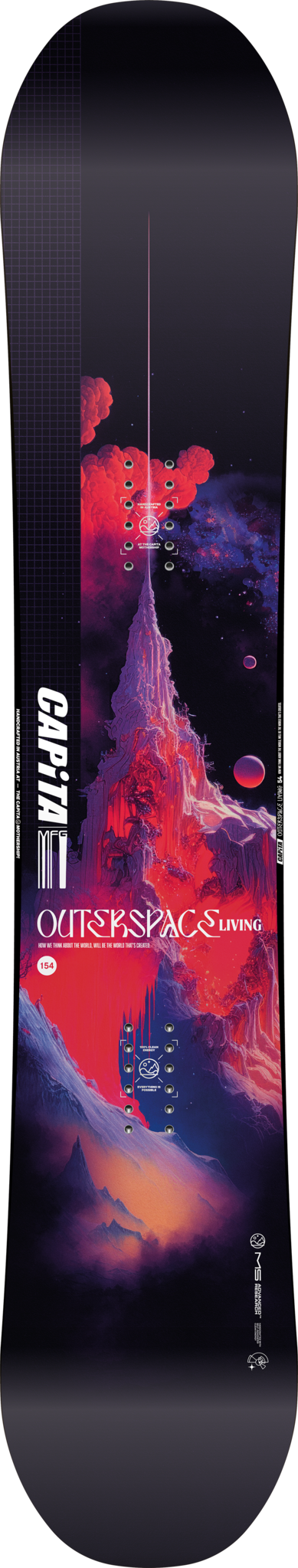 Capita Outerspace Living Snowboard - 701 Cycle and Sport