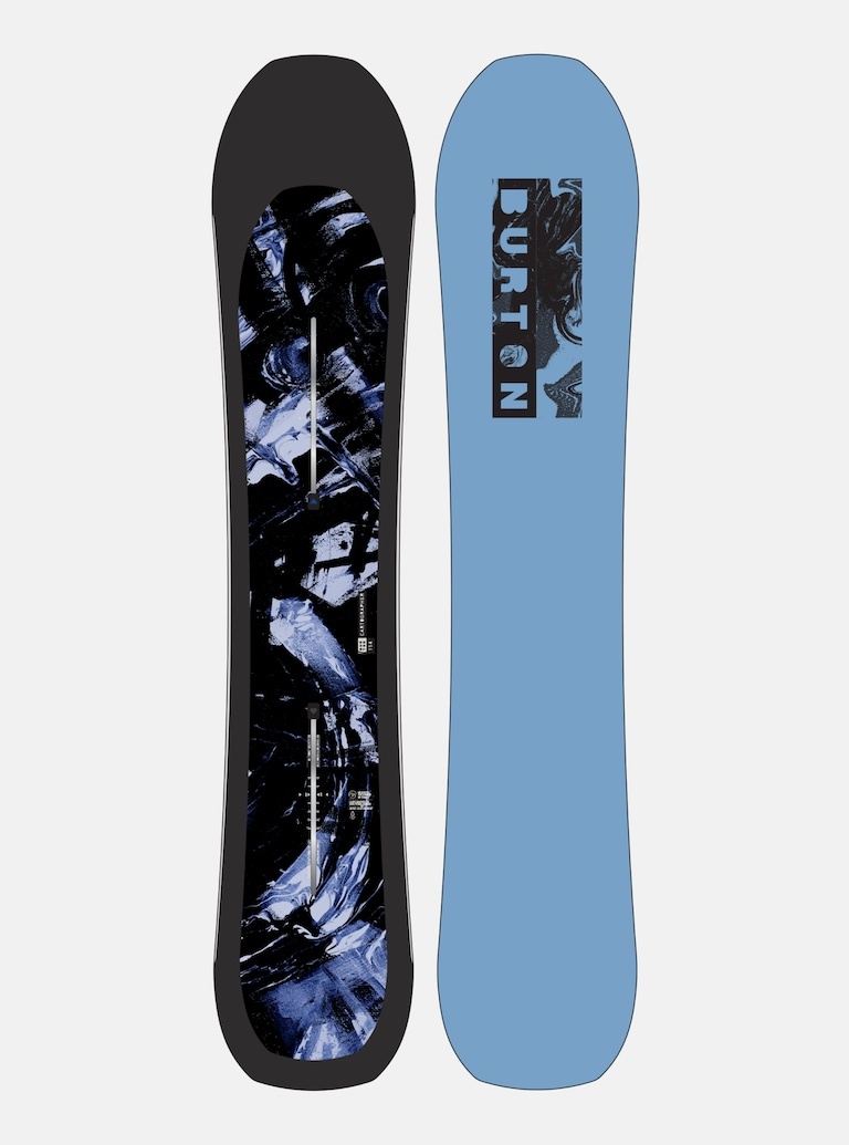 BURTON スノーボード 青/黒 グラフィックデザイン Burton Cartographer Camber Snowboard - 701 Cycle and Sport