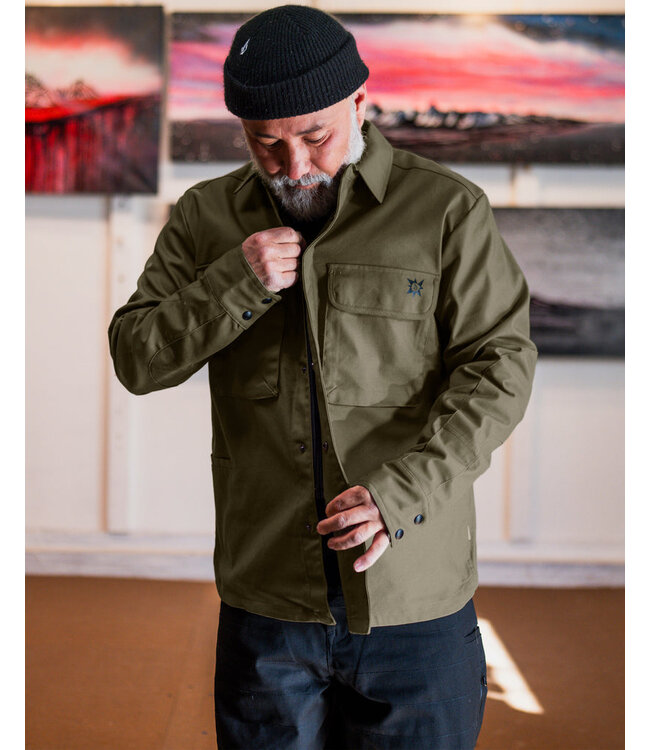 Volcom Japan by Bryan Iguchi Work Shirt Long Sleeve