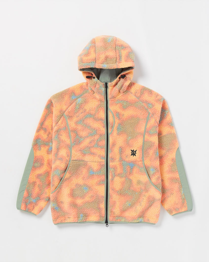 VOLCOM TT B IGUCHI ZIP FLEECE XL ボルコム Volcom Japan by Bryan Iguchi Zip Fleece - 701 Cycle and Sport
